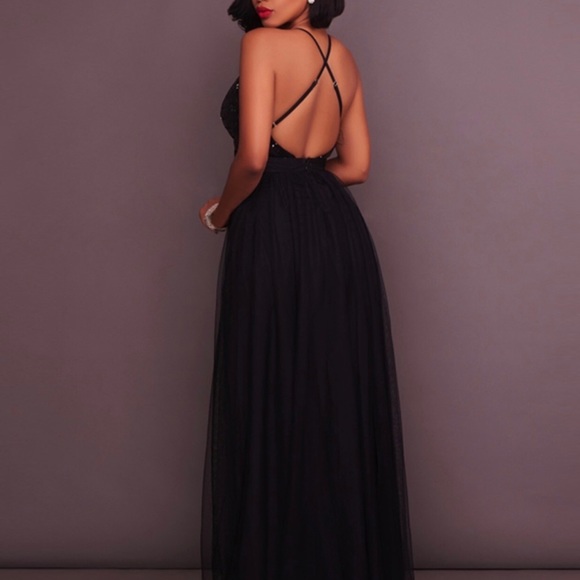 Black dress And free gift - Picture 3 of 5